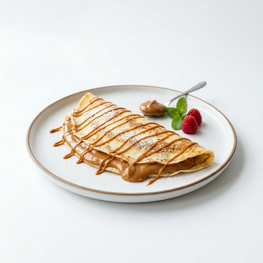 Crepe con Dulce de Leche