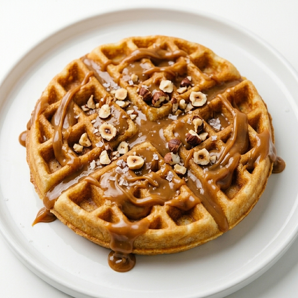 Gofre con Dulce de Leche